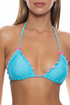 Luli Fama Spotted With Love Wavy Triangle Top