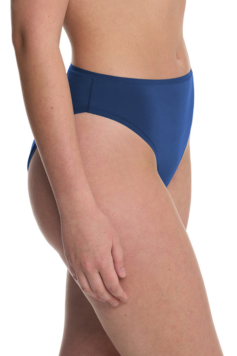 Natori Bliss Bare Cotton High Cut Brief