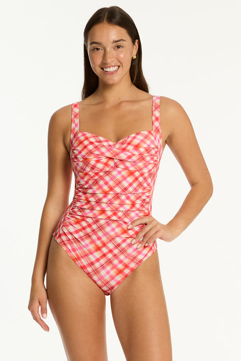 Sea Level Somerset Twist Front One Piece