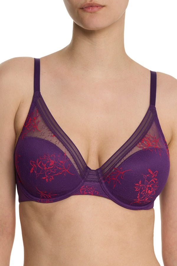 Natori Love Lace Full Coverage Plunge T-shirt Bra