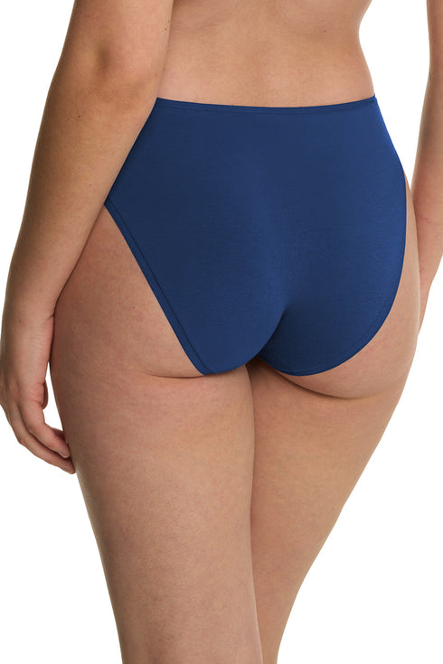 Natori Bliss Bare Cotton High Cut Brief