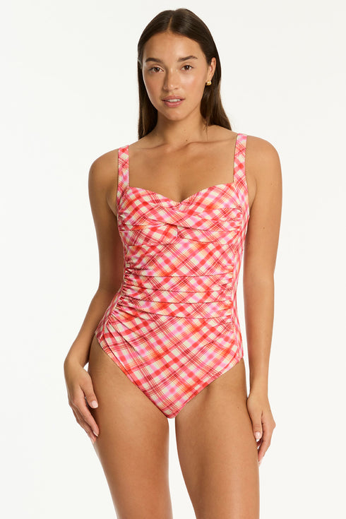 Sea Level Somerset Twist Front One Piece