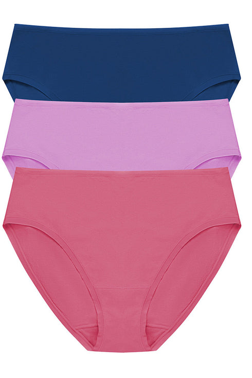 Natori Bliss Bare Cotton Hipster 3-pack