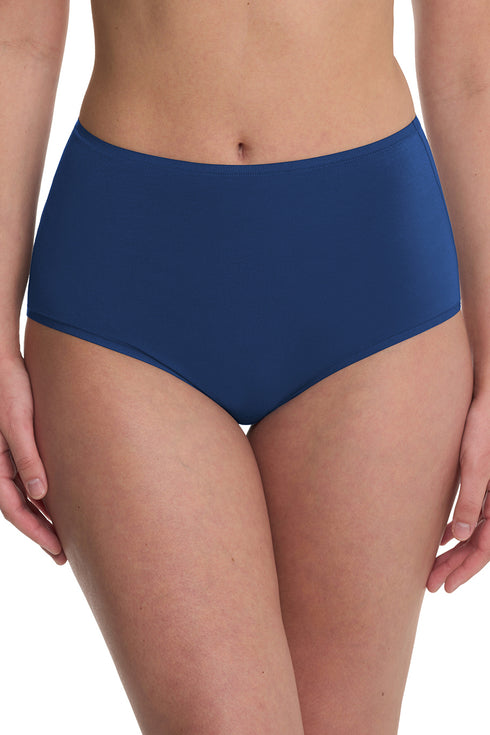 Natori Bliss Bare Cotton High Waist Brief
