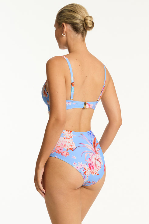 Sea Level Indochine Cross Front Bra Top