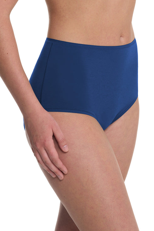 Natori Bliss Bare Cotton High Waist Brief