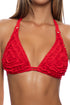 Luli Fama Sweet Love Triangle Halter Top