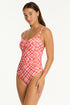 Sea Level Somerset Twist Front One Piece