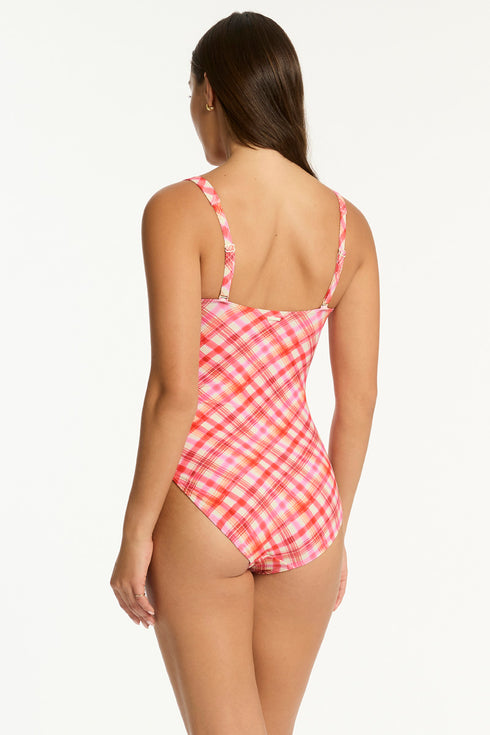 Sea Level Somerset Twist Front One Piece