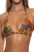 Luli Fama Tropical Majesty Triangle Halter Top