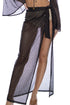 Luli Fama Buzzing Long Wrap Skirt