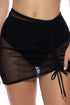 Luli Fama My Net Or Yours Scrunched Up Mini Skirt
