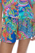 Luli Fama In The Groove Elastic Waistband Short