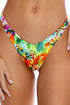Luli Fama Birds Of Paradise High Leg Brazilian Bottom