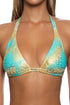 Luli Fama Savage Essence Triangle Halter Top