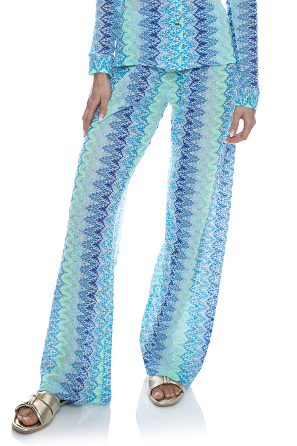 Luli Fama Seven Seas Elastic Waistband Pant