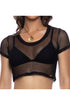 Luli Fama My Net Or Yours Crop Top