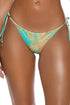 Luli Fama Savage Essence Seamless Wavy Ruched Back Brazilian Tie Side Bottom