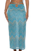 Luli Fama Tidal Shimmer Adjustable Shirred Maxi Skirt