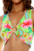 Luli Fama Hibiscus Dream Ring Crop Top