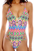 Luli Fama Miami Sorbet Strappy Sides Bodysuit