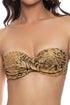 Luli Fama Safari Sunsets Underwire Push Up Bandeau Top