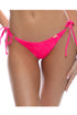 Luli Fama Candy Coated Ring Seamless Ruched Back Brazilian Tie Side Bottom