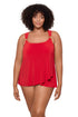 MiracleSuit Razzle Dazzle Plus Size Underwire Tankini Top