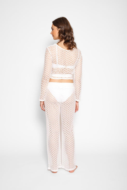 Koy Resort Zuma Long Sleeve Wrap Top