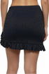 Luli Fama Cosita Buena Ruffle Sarong Mini Skirt