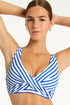 Sea Level Amalfi Cross Front Multifit Bikini Top