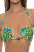 Luli Fama Peacock Affair U Ring Bandeau Top