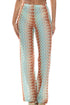Luli Fama Zig Zag Flow Pants
