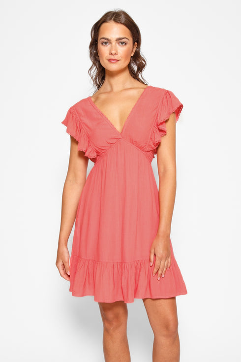 Koy Resort Miami Ruffle Mini Dress