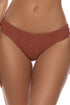 Luli Fama Sunlit Sands Seamless Full Ruched Back Bottom