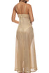 Luli Fama Golden Drift Long Tank Dress