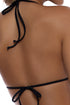Luli Fama Rip Tide Molded Push Up Bandeau Halter Top