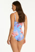 Sea Level Indochine Twist Bandeau One Piece