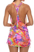 Luli Fama Blooming Spark T Back Mini Dress
