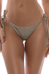 Luli Fama Compai SEAMLESS RUCHED BRAZILIAN TIE SIDE BOTTOM