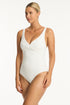 Sea Level Spinnaker Cross Front One Piece