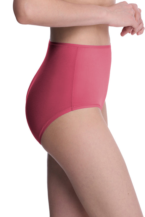 Natori Bliss Bare Cotton High Waist Brief