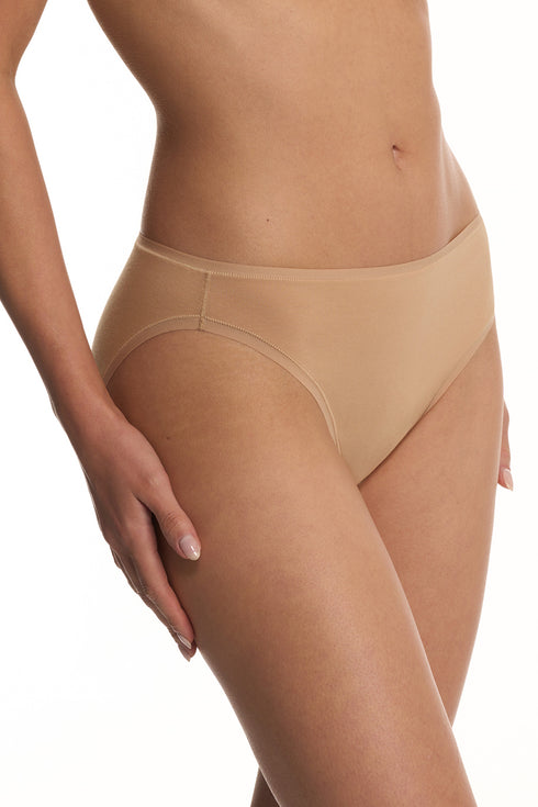 Natori Bliss Bare Cotton Bikini 3-pack