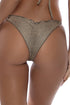Luli Fama Compai SEAMLESS RUCHED BRAZILIAN TIE SIDE BOTTOM