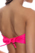 Luli Fama Candy Coated Bandeau Buckle Top