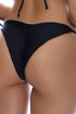 Luli Fama Buzzing Seamless Ruched Back Brazilian Tie Side Bottom