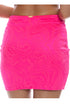 Luli Fama Candy Coated Mini Skirt