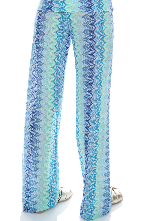 Luli Fama Seven Seas Elastic Waistband Pant