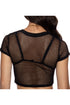 Luli Fama My Net Or Yours Crop Top
