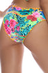 Luli Fama Wild Blooms Seamless Full Ruched Back Bottom